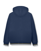 Felpa Lambretta con cappuccio e zip Blu Navy