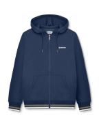 Felpa Lambretta con cappuccio e zip Blu Navy