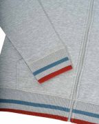 Lambretta F/Z Hoodie Grey/darl blue/red