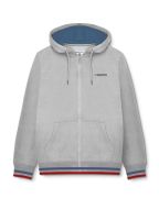 Lambretta F/Z Hoodie Grey/darl blue/red