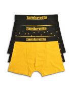 Boxer Lambretta con Target nero/oro  (3 pezzi)