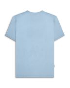 T-shirt Lambretta a righe azzurra