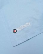 T-shirt Lambretta a righe azzurra