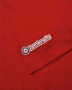 Lambretta red Fade Racing Stripe Tee