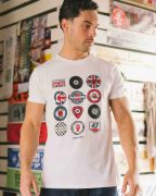 T-shirt Lambretta con stemmi