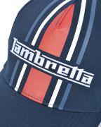 Lambretta Racing Stripe Cap Navy