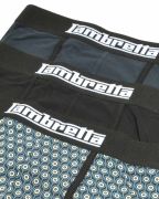 Boxer Lambretta  con target nero/blu/silver (3 pezzi)