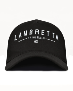 Lambretta Black Baseball cap