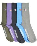 Lambretta 5 Pack Classic Sock (G/N/K/B/W)