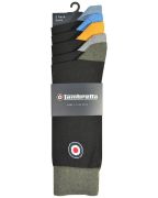 Calzini neri Lambretta colori assortiti (5 paia)