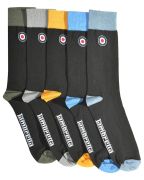 Calzini neri Lambretta colori assortiti (5 paia)