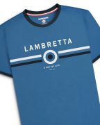 T-shirt LAMBRETTA con logo dark blu