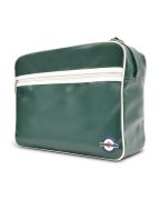 Borsa con tracolla Lambretta verde/bianco