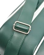Borsa con tracolla Lambretta verde/bianco