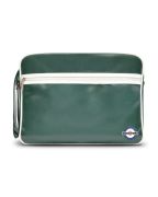 Borsa con tracolla Lambretta verde/bianco
