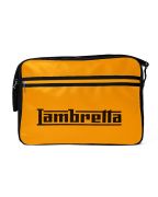 Borsa con tracolla Lambretta nero/giallo ocra