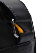 Borsa con tracolla Lambretta nero/giallo ocra