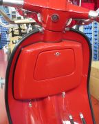 RLC Bicilindrico inside legshield toolbox for Lambretta GP / DL