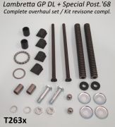 Kit revisione forcella completo Lambretta Special + SX + DL