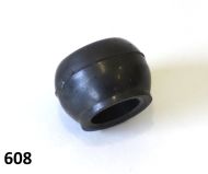 Boccola in teflon per asta comando gas / marce al manubrio per Lambretta LI + TV + SX + Special + DL + Serveta