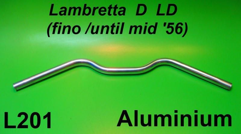Manubrio in alluminio Lambretta D + LD modelli dal 1954-1955