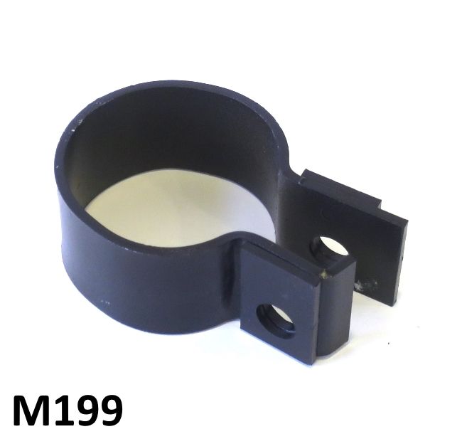 Large exhaust U bend manifold clamp for Lambretta LI + TV2/3 + Special + SX + GP/DL + Serveta