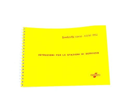 Manuale di officina Lambretta LD '57