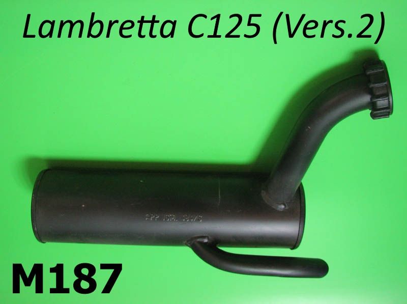 Exhaust Lambretta C (second version)