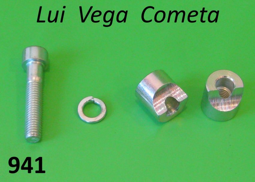 Morsetto fissaggio manubrio Lambretta Lui 50C/CL + 75S/SL