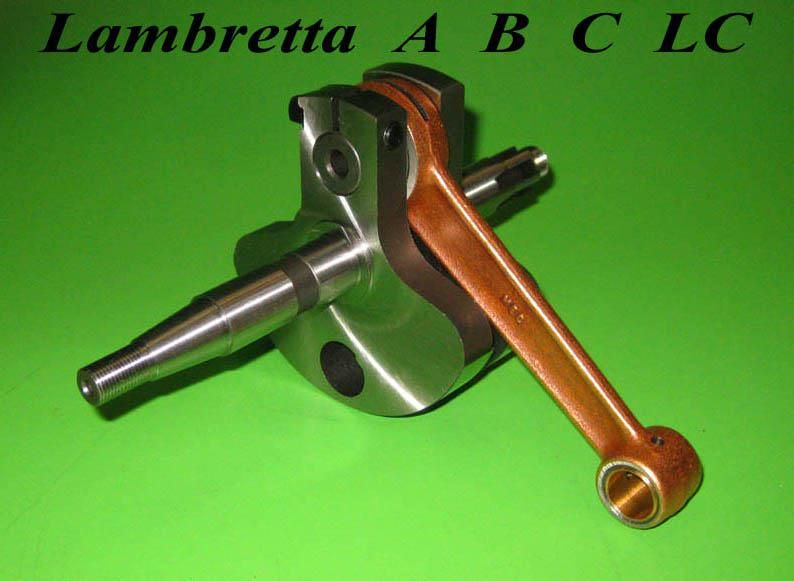 Albero motore completo Lambretta  A + B + C + LC