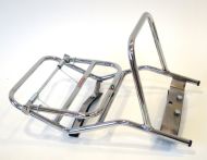 Portapacchi cromato posteriore mod. Serveta per Lambretta LI S3 + TV3 + SX + DL + Serveta