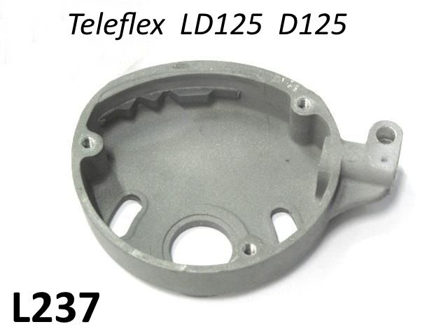 Gearchange selector box for Lambretta D125 / LD125 ('Teleflex' cable models)