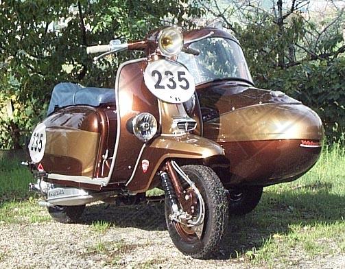 TV225 sidecar Shiro Japan