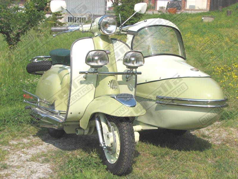 LI150 sidecar Bill Guthrie