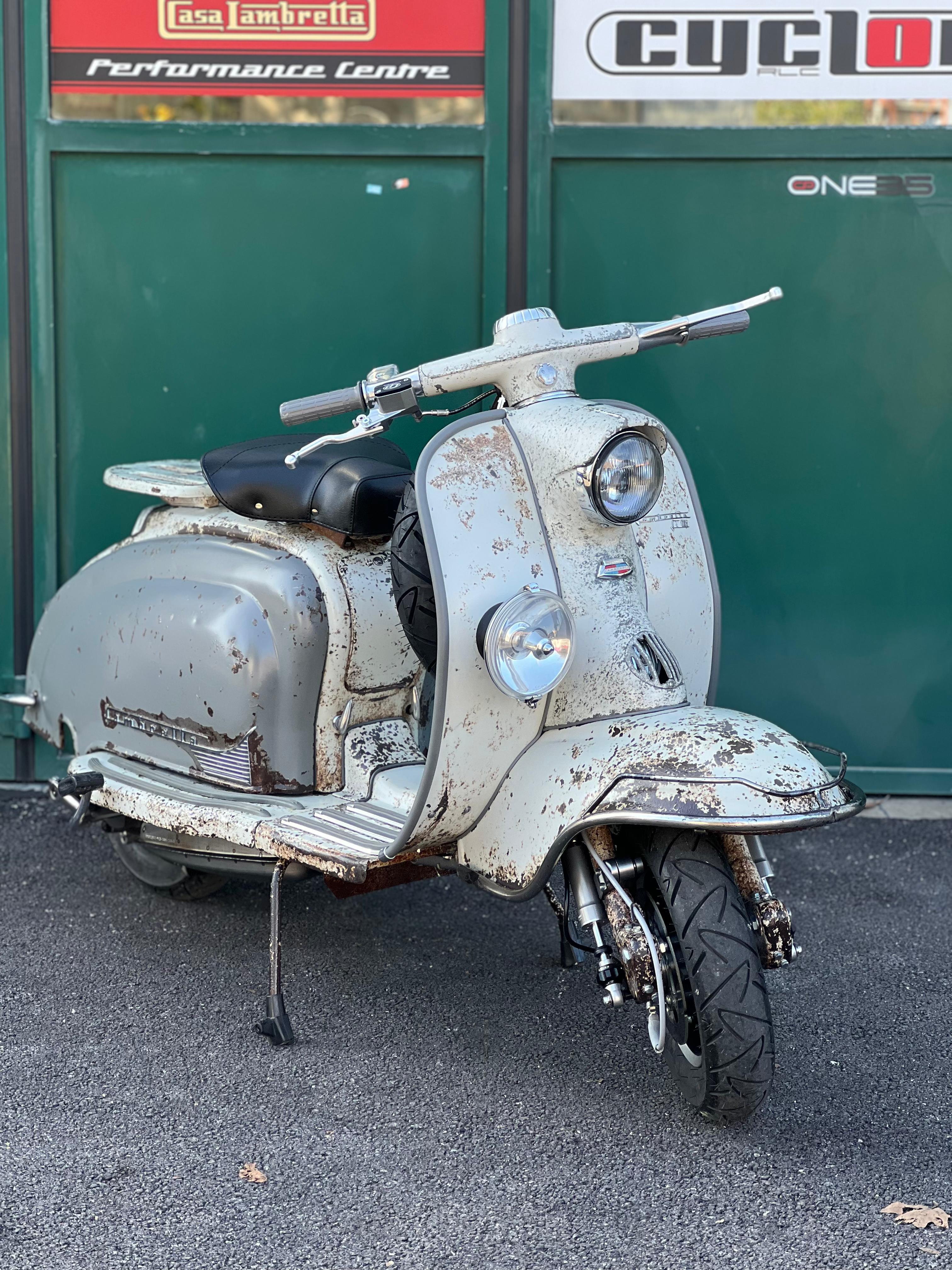 LI125 S1 ‘195 conv’ rustoration project Bartulen