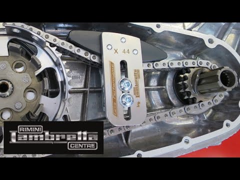 Casa Performance X44 Lambretta 'OTT Top Chain Guide' fitting video guide